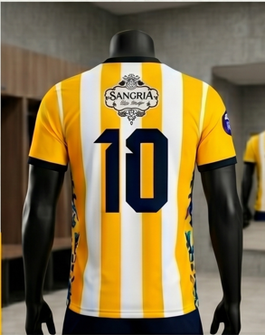 Camiseta Oficial Talleres Ecuador FC Amarilla - Imagen 2